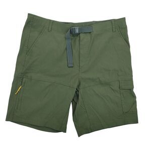 Columbia Men's Trail Breaker II Cargo Shorts Olive Green Size 40